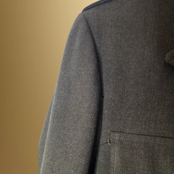 Vintage WWII 1940s USAAF Wool Dress Jacket Tunic - Picture 12 of 14